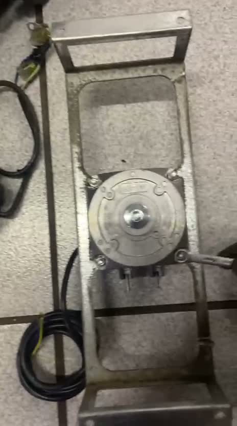 Refrigeration repair footage, on site